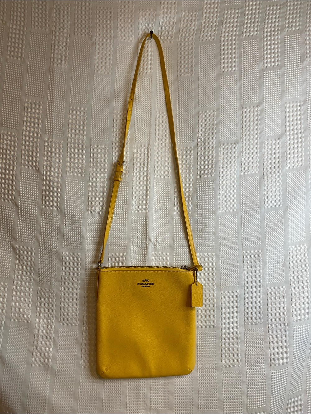 Coach Yellow Crossbody bag purse